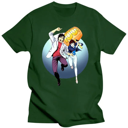 City Hunter: Funny Novelty Casual T-shirt Pop Style Skate Unisex Men men Top Tee Ryo Saeba Is A Lascivious  T Shirt