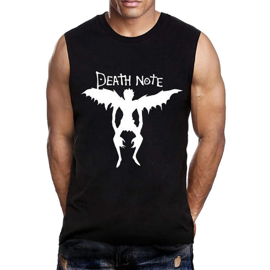 Death Note: Misa Amane T-Shirt for Men O Neck Sleeveless T Shirt Anime Vest Tees Male Casual Clothing Loose Tank Tops