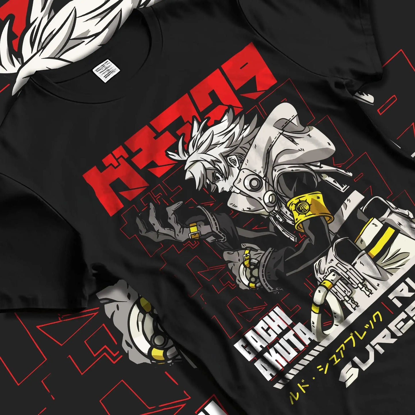 Gachiakuta: Anime Manga Graphic T-shirt Oversized Y2k T-shirt Casual Cotton High Street Harajuku  Clothing
