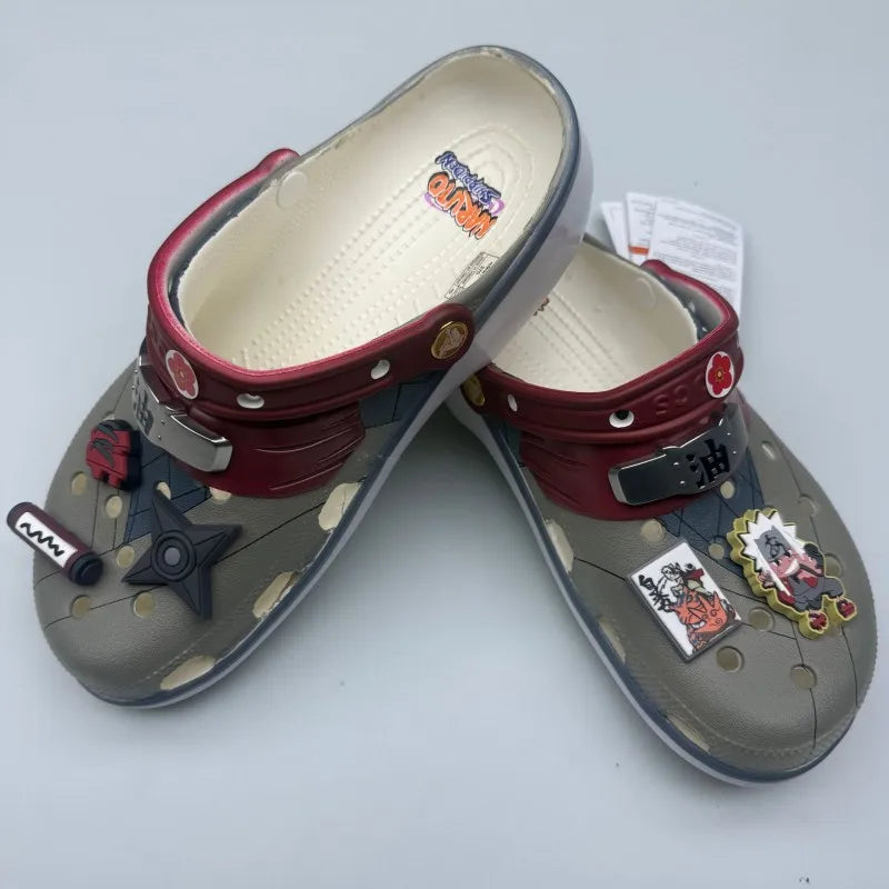 Naruto:  Kakashi Itachi Anime Slippers Outdoor Travel Beach Sandals Gift Men Non-Slip Home Shoes Slipper Cartoon Sasuke Cave Shoes