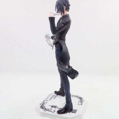 Black Butler:20CM Anime  Kuroshitsuji Sebastian Michaelis Figure 1/8 Animation Model Toy Gift Collection Action Figure PVC