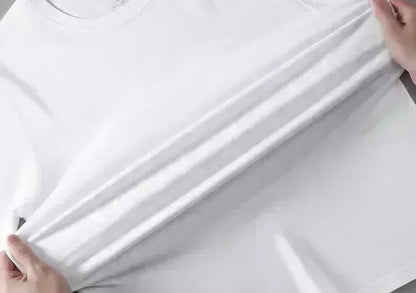 One Piece: Zoro - Japanese-style Animation Loose Large-size Retro Heavy Cotton Couple Crew Neck Short-sleeved T-shirt