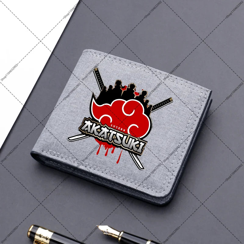 Naruto: Variotion Wallet Sasuke Sakura Cartoon Anime Pattern Portable Purses Boys Girls Cute Purse Women Creative Wallets Party Gifts