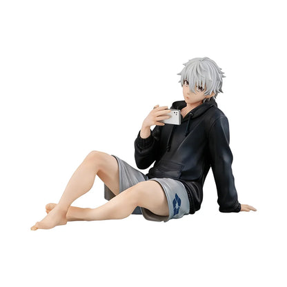 Blue Lock Nagi Seishiro Anime Figure Sitting Figurine PVC Collectible Model Kids Doll Toys Gifts