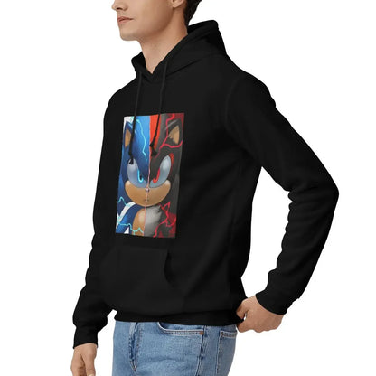 Sonic the Hedgehog: Shadow Hoodies Men Women Casual Pullover Sweatshirt Fashion Long Sleeve Clothing Autumn Winter