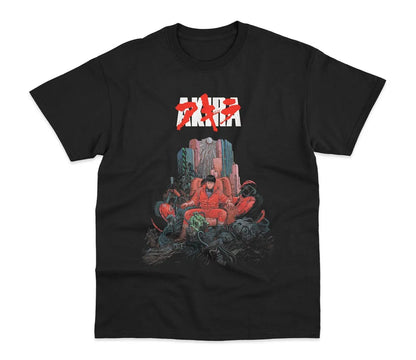 Akira: Manga T-shirt  Women Anime Neo Tokyo  Movie Science Fiction Shotaro Kaneda Y2K TOP Tshirt Washed Vintage T Shirts Male Top