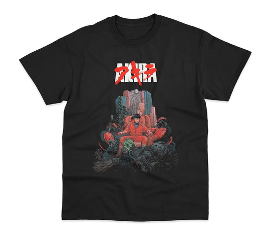 Akira: Manga T-shirt  Women Anime Neo Tokyo  Movie Science Fiction Shotaro Kaneda Y2K TOP Tshirt Washed Vintage T Shirts Male Top