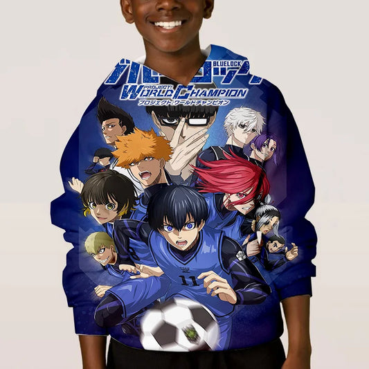 Blue Lock: Men's Sweatshirt Teen Popular Hoodie New Fashion Hoodied Unisex Sports Long Sleeves Y2k Harajuku Manga Hoodies