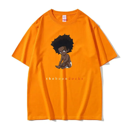 The Boondocks: Graphic Tshirt Funny Men Women Cosplay Rapper The Notorious Big Ready To Die Print T-shirts Biggie Smalls T Shirt