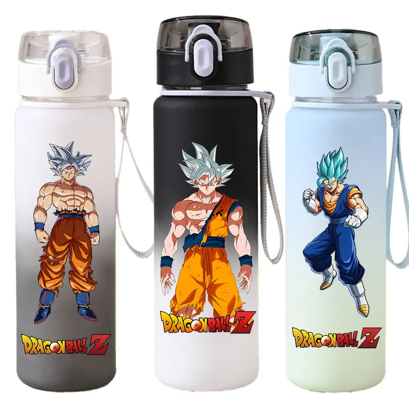 Dragon Ball : 550ml Son Goku SaiyanOutdoor Sports Portable Large Capacity Water Bottle Drinking Water Cup Holiday Childrens Gifts