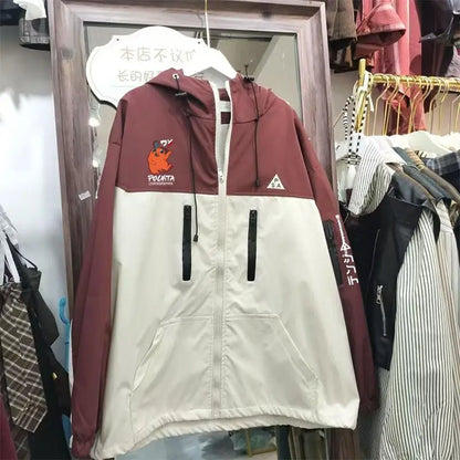 Chainsaw Man: Long Sleeve Jacket Unisex Coat Hoodie Zipper Fashion Cool Hooded Sweatshirt Top Cosplay Costume