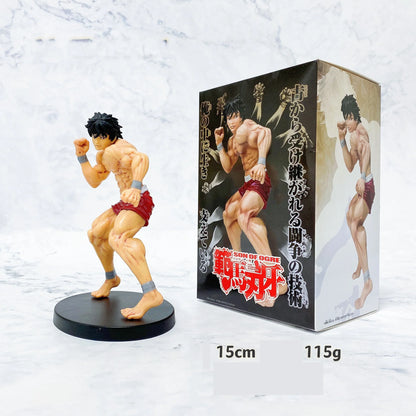 Baki the Grappler: Hanma baki Hanma Yujirō Hanayama Kaoru Jack Hanma Action Figure Model Collection Toys 22CM