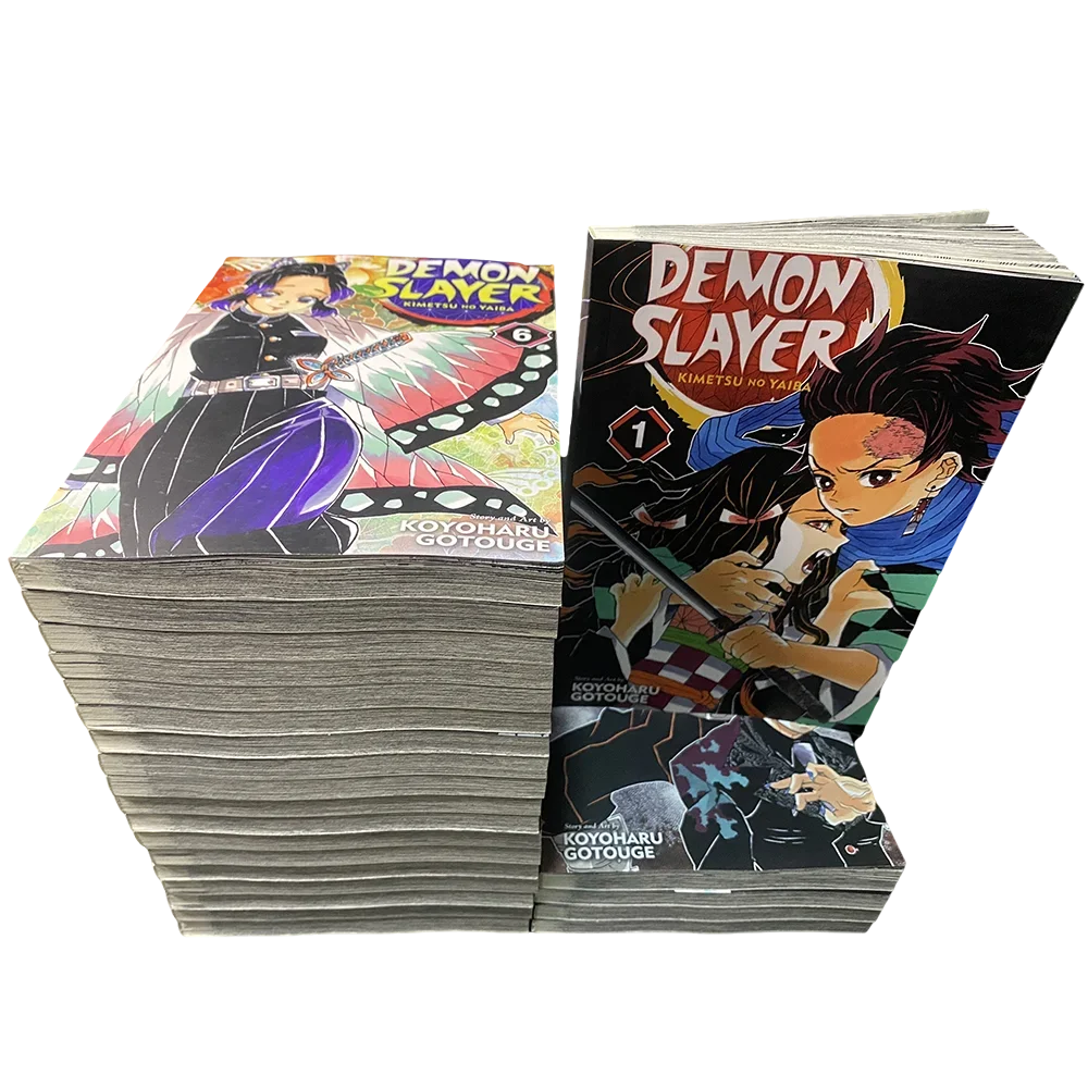 Demon Slayer :  English - Vol 1-23 Japan Youth Teen Fantasy Science Mystery Suspense Manga Comic Book Manga Books in