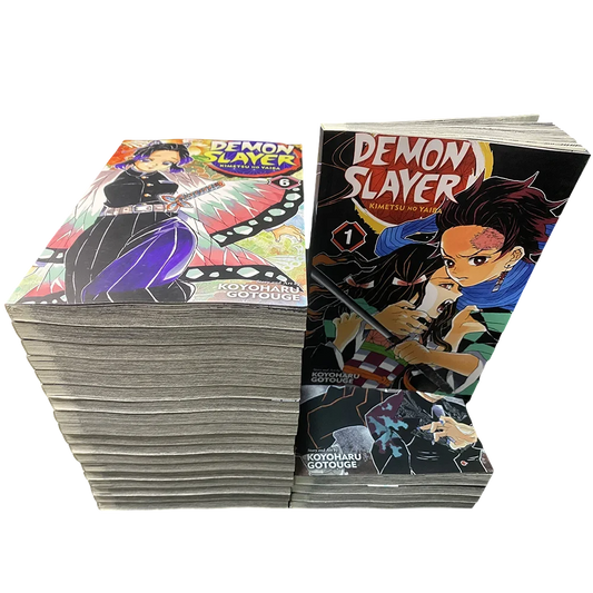 Demon Slayer :  English - Vol 1-23 Japan Youth Teen Fantasy Science Mystery Suspense Manga Comic Book Manga Books in