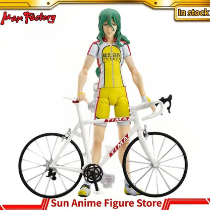 Yowamushi Pedal: Figma#251 GRANDE ROAD Yusuke Makishima 15.5cm PVC Anime Figure Toy Gift Ornament