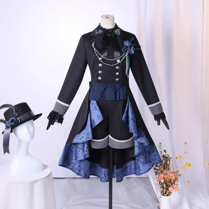 Black Butler: Ciel Phantomhive Cosplay Costume Elegant Victorian Gothic Devil Uniform for Anime Conventions Carnival Theme Partie