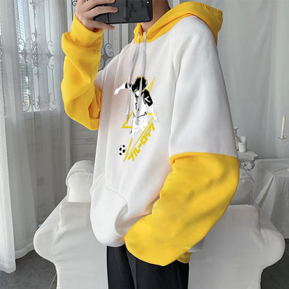 Blue Lock: Meguru Bachira Hoodie Men Women Loose Casual Pullover Sweatshirt Boys Girls Long Sleeves Streetwear Hoodies