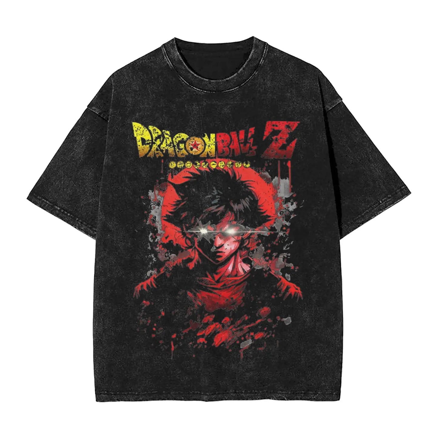 Dragon Ball: 2026 Master Roshi  Printed T-shirt Men's and Women's Washed T-shirt High Quality Vintage Cotton T-shirt Harajuku Tops