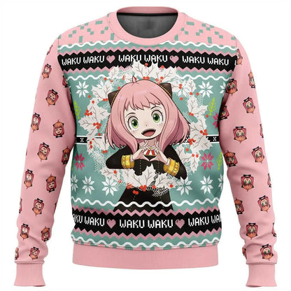 Spy x Family: New Anime Cute Christmas Sweater Men's And Women's Hoodies Fashion Couple Hoodies Sportswear Pullovers Sweater