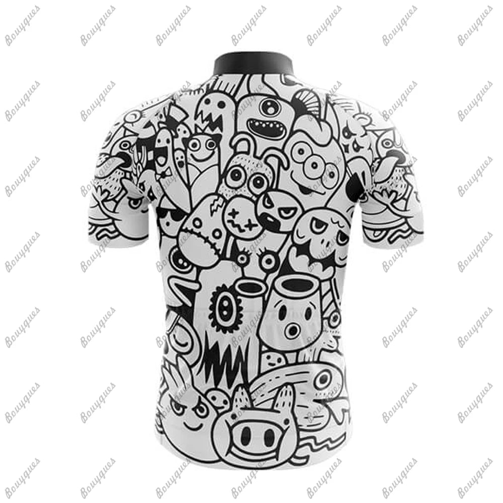 Yowamushi Pedal: Team Men Cycling Jersey MTB Maillot Bike Shirt Downhill Jersey High Quality Pro Team Tricota Mountain Bicycle Clothing