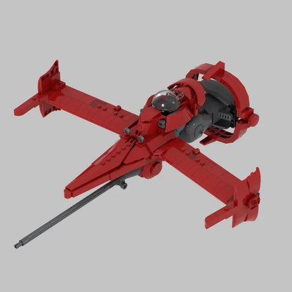 Cowboy Bebop: 716pcs MOC Swordfish II Space Model Building Blocks Toys Construction Christmas Gift Idea Education Kids Birthday