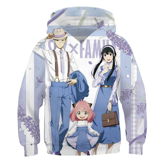 Spy x Family: (KIDS) Hoodies Sweatshirt Movie Style Spy Play House Pullover