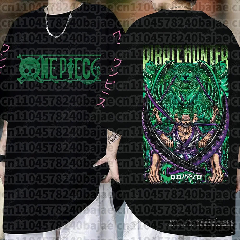 One Piece: Monkey D Luffy Anime T Shirt Men Women Summer Cotton Short Sleeve Tee Cartoon Print Streetwear Casual Graphic Top 2026