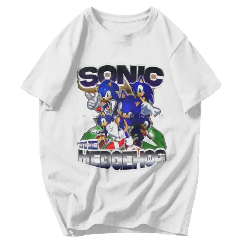 Sonic The Hedgehog: T Shirts Customized Idea  T-Shirt Quality Tops