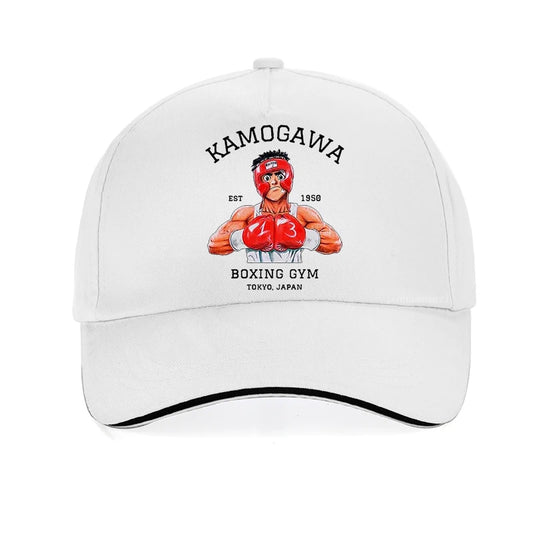 Hajime no Ippo: Vintage Baseball cap Cotton Men Summer Trucker hat Anime Kamogawa Boxing Gym hats Makunouchi Takamura
