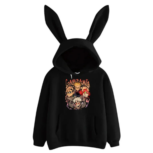 Gachiakuta hoodies women anime sweatshirt japanese anime 2000s tops harajuku Female Pockets