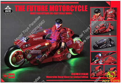 Akira: ACE TOYZ ANS-001 1/15 Scale Male Soldier  Future Motorcycle Combat Vehicle Driver Model Accessories Fit  Action Figure