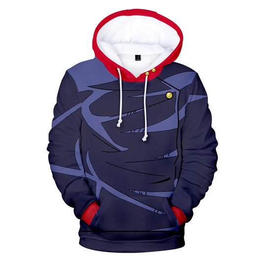 Jujutsu Kaisen: Itadori Yuji Fushiguro Megumi Satoru Ryomen Sukuna Hoodie Pullover Sweatshirt Anime Cosplay Jacket Coat Adult Youth