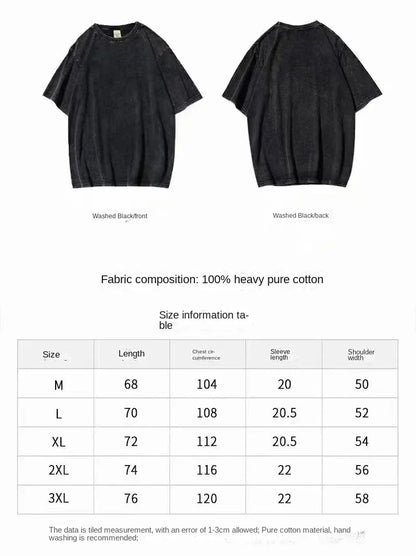Naruto: Jiraiya T Shirt Gamabunta Ukiyo-e Vintage Acid Wash Streetwear Retro Anime Graphic Men Tees 2026 100%cotton Clothing