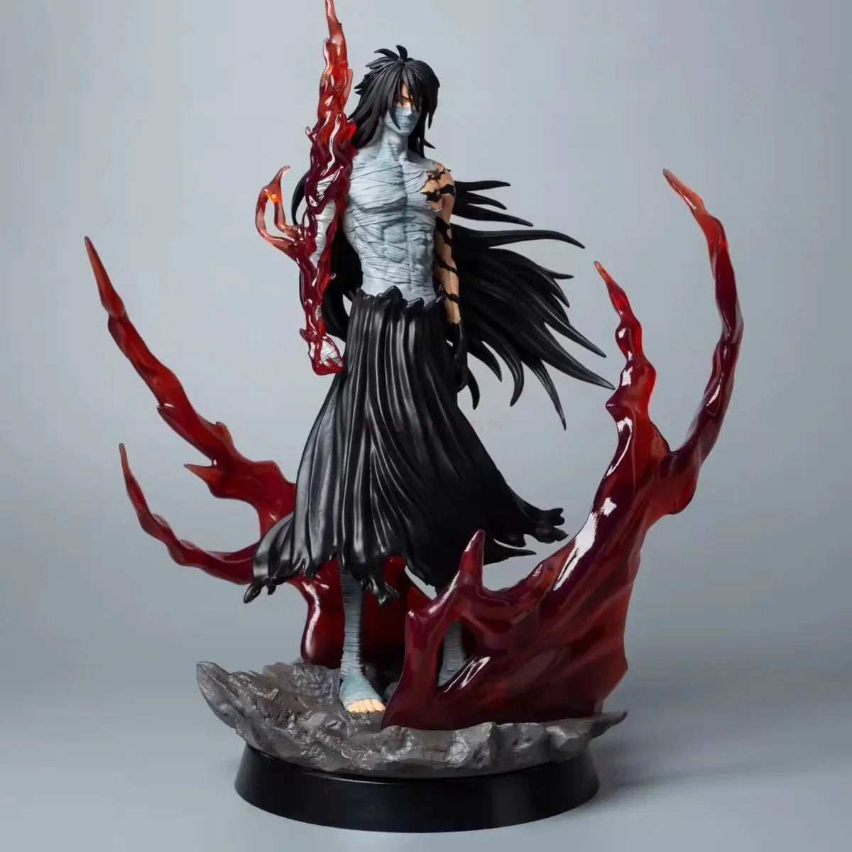 Bleach: Hollow Ichigo 34cm Gk Anime Figure Pvc Statue Action Figurine Model Collection Doll Room Desk Decoration Toys Kids Gi