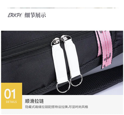 KPop Demon Hunters Fashion Backpack for Boys Girls Anime Cartoon Schoolbag Students Large Capacity Book Stationery Storage Bag