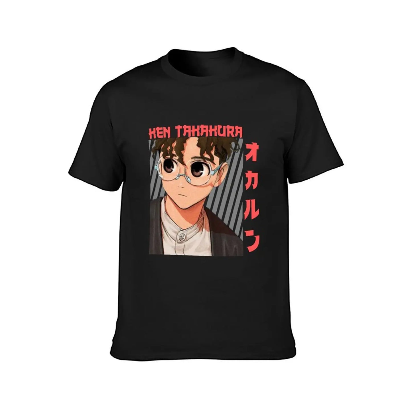 Dandadan: Okarun In Japanese - Ken Takakura T-shirt anime clothes new edition sublime