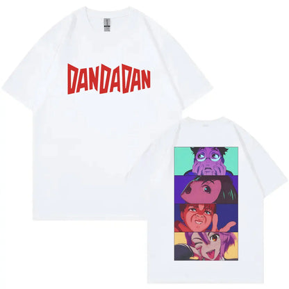 Dandadan: Graphic T Shirts Fashion Cartoon Short Sleeve T-shirts Men Women Clothing Harajuku Y2k Oversized T-shirt