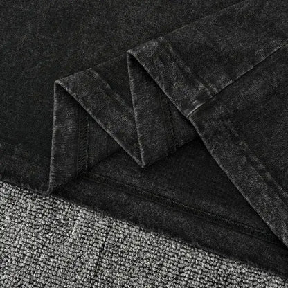 Dandadan: Manga Funny Graphic Print T-shirts Streetwear Hip Hop Harajuku Fashion Tees Retro Washed Cotton Washed Tops