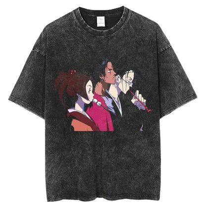 Samurai Champloo :T-Shirt Print T Shirt Fashion Hip Hop T-Shirts Streetwear Summer Casual Tops Unisex