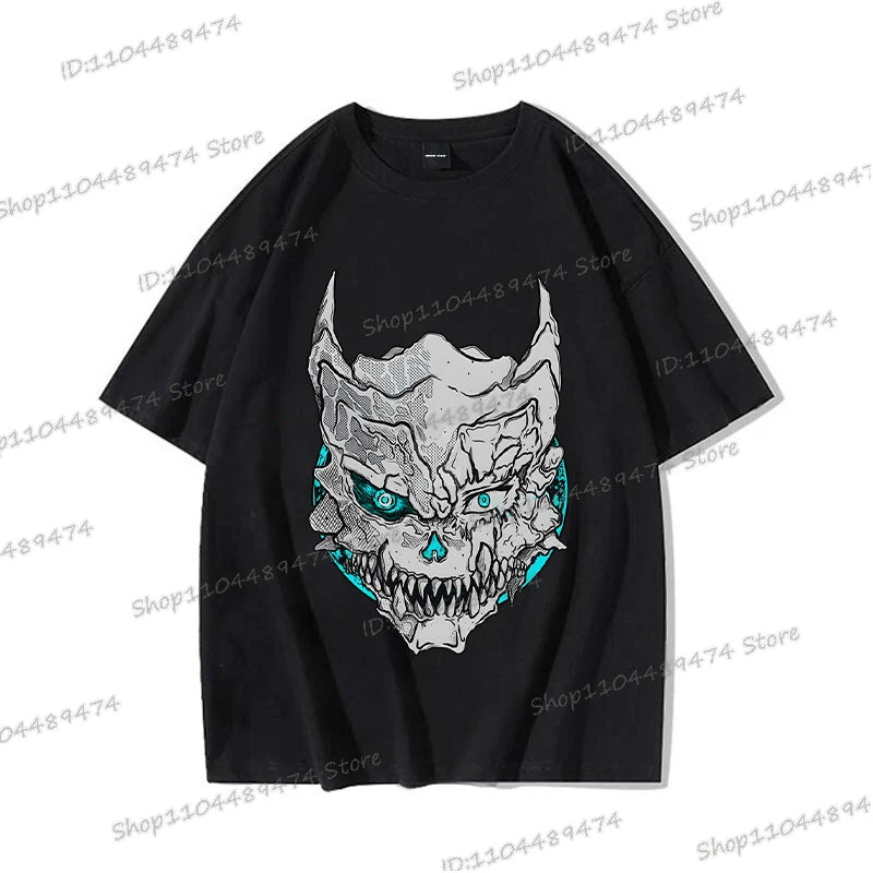 Kaiju No 8: Graphic T Shirt Casual Fashion Short Sleeve Cotton Shirt Soshiro Hoshina Funny Men Women Manga Tshirt