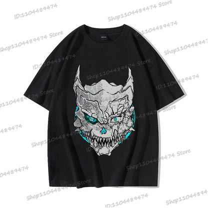 Kaiju No 8: Graphic T Shirt Casual Fashion Short Sleeve Cotton Shirt Soshiro Hoshina Funny Men Women Manga Tshirt
