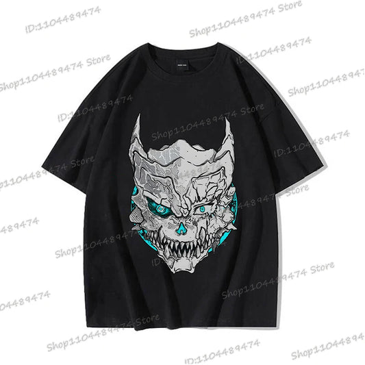 Kaiju No 8: Graphic T Shirt Casual Fashion Short Sleeve Cotton Shirt Soshiro Hoshina Funny Men Women Manga Tshirt