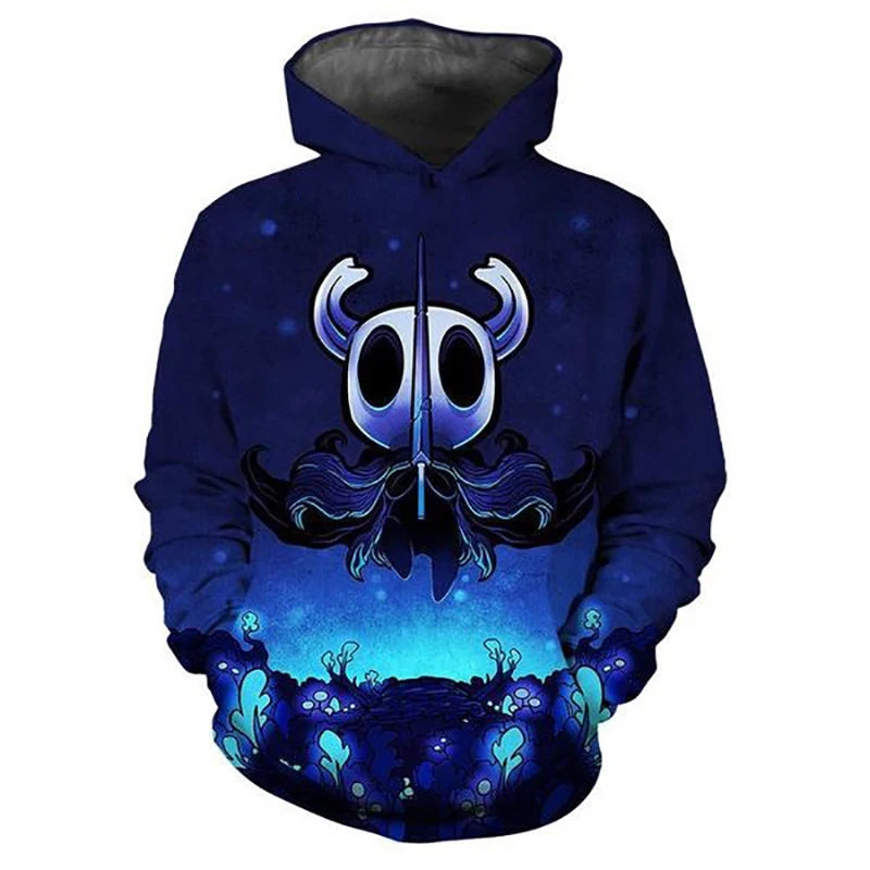 Hollow Knight: Game 3D Print Hoodies Men Women Casual Fashion Oversized Sweatshirts Hoodie Harajuku Pullovers Tracksuit Clothing