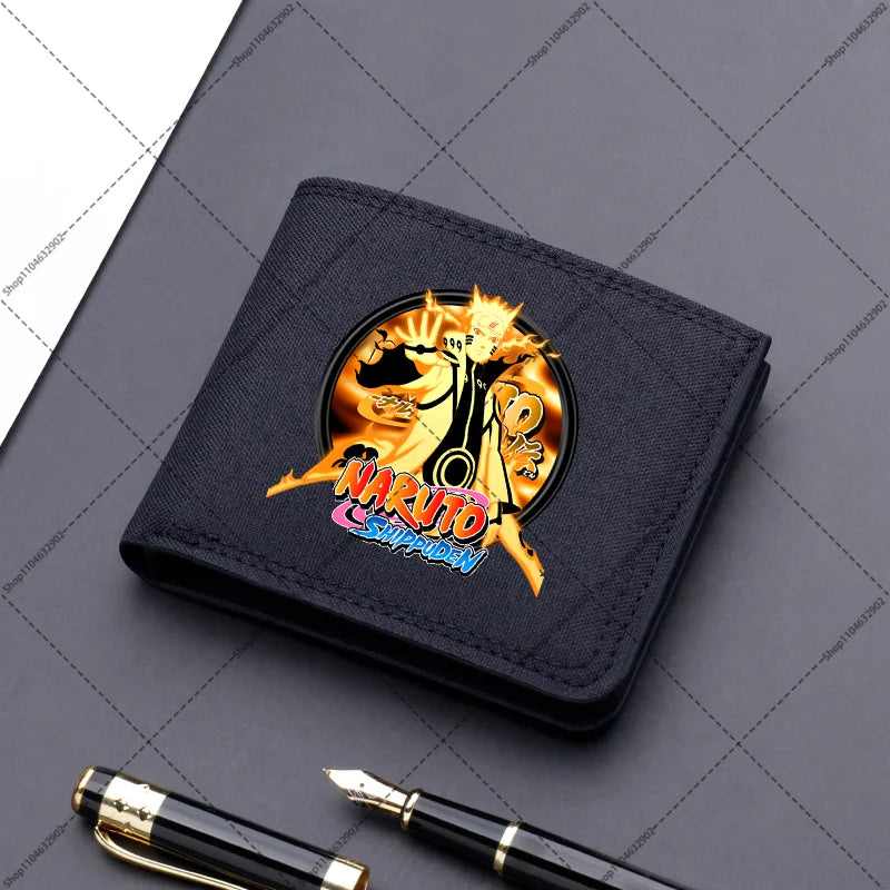 Naruto: Variotion Wallet Sasuke Sakura Cartoon Anime Pattern Portable Purses Boys Girls Cute Purse Women Creative Wallets Party Gifts