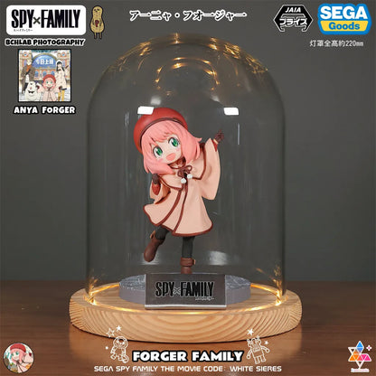 Spy x Family: Official SEGA Toy PM Series CODE White Movie Winter Outfit Statue Model Anya Yor Loid Forger Figure Anime Collectible