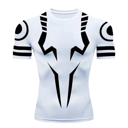 Jujutsu Kaisen: 3D Printed Men's Shirt Fitness Sports T-shirt Top