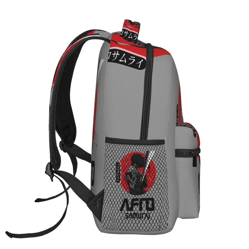 Afro Samurai: Backpack Hot Sale Daypack Large Capacity School Bag Shoulder Bags