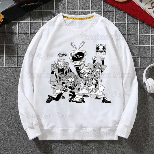 Gachiakuta: Tome Anime Hoodies Sweatshirts Hooded Boys Men/women Classic Cartoon printed Clothes Custom