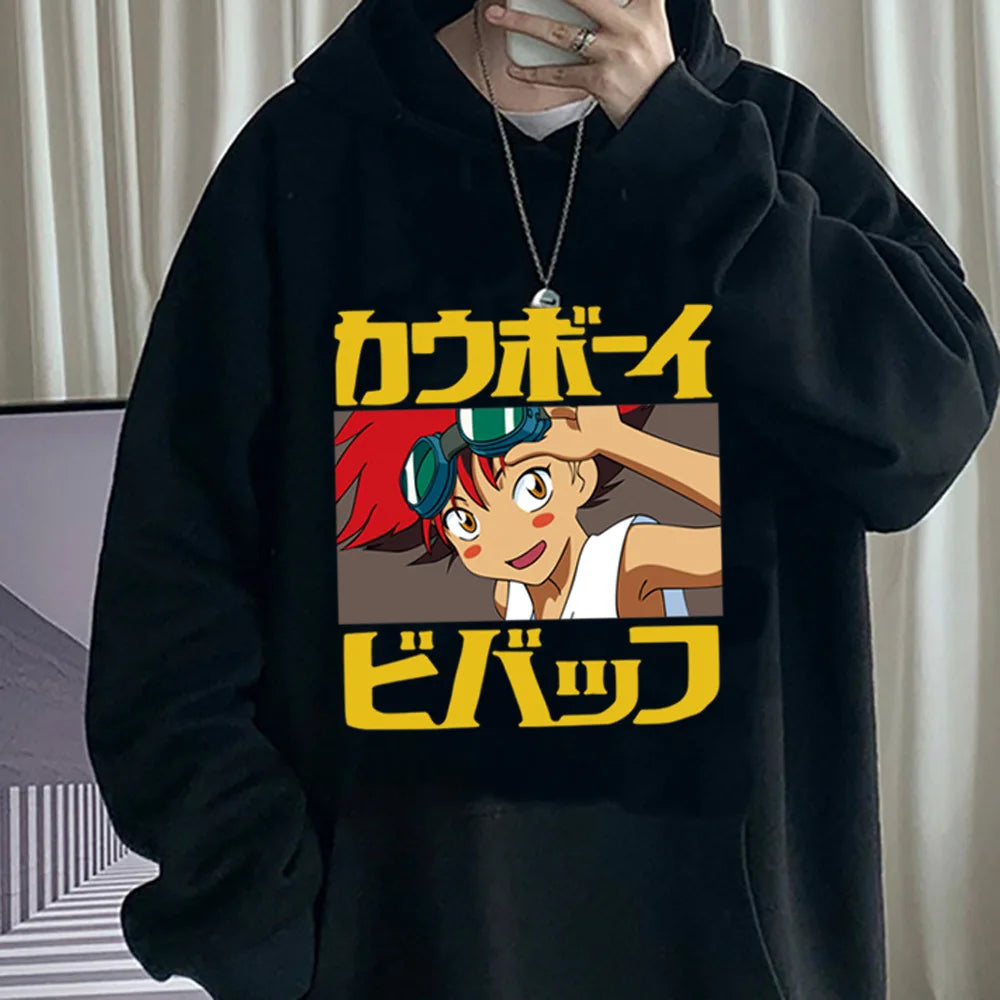 Cowboy Bebop: Hoodie Men Women Sweatshirt Print Unisex Streetwear Hip Hop Style Autumn Winter Fashion Hip Hop Tops  Clothes