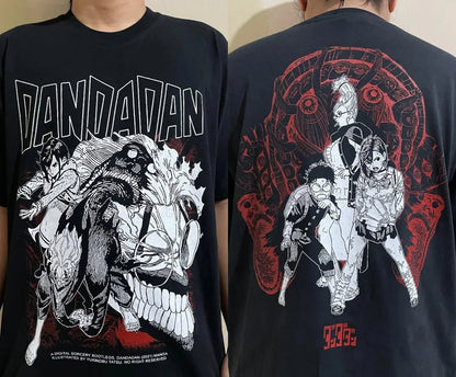 Dandadan: Okarun T-shirt Evil Eye Season 2 Graphic Men Women Anime Manga Oversized Y2k T-shirt High Quality Casual Loose Top Tee